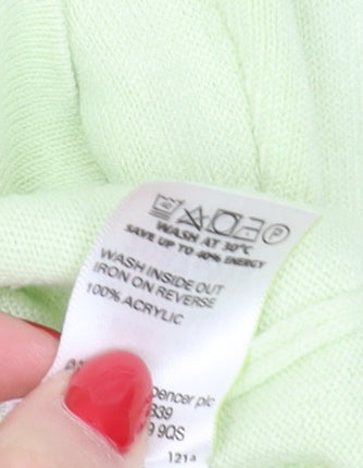 Marks and Spencer Women's Green Cardigan Size 20