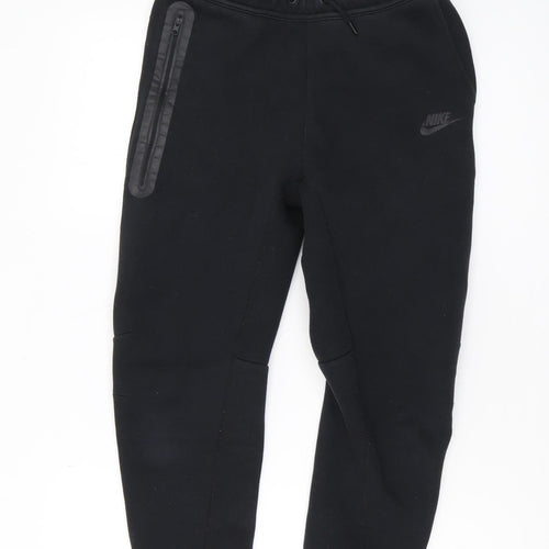 Nike Boys Black Jogger Large Cotton Blend