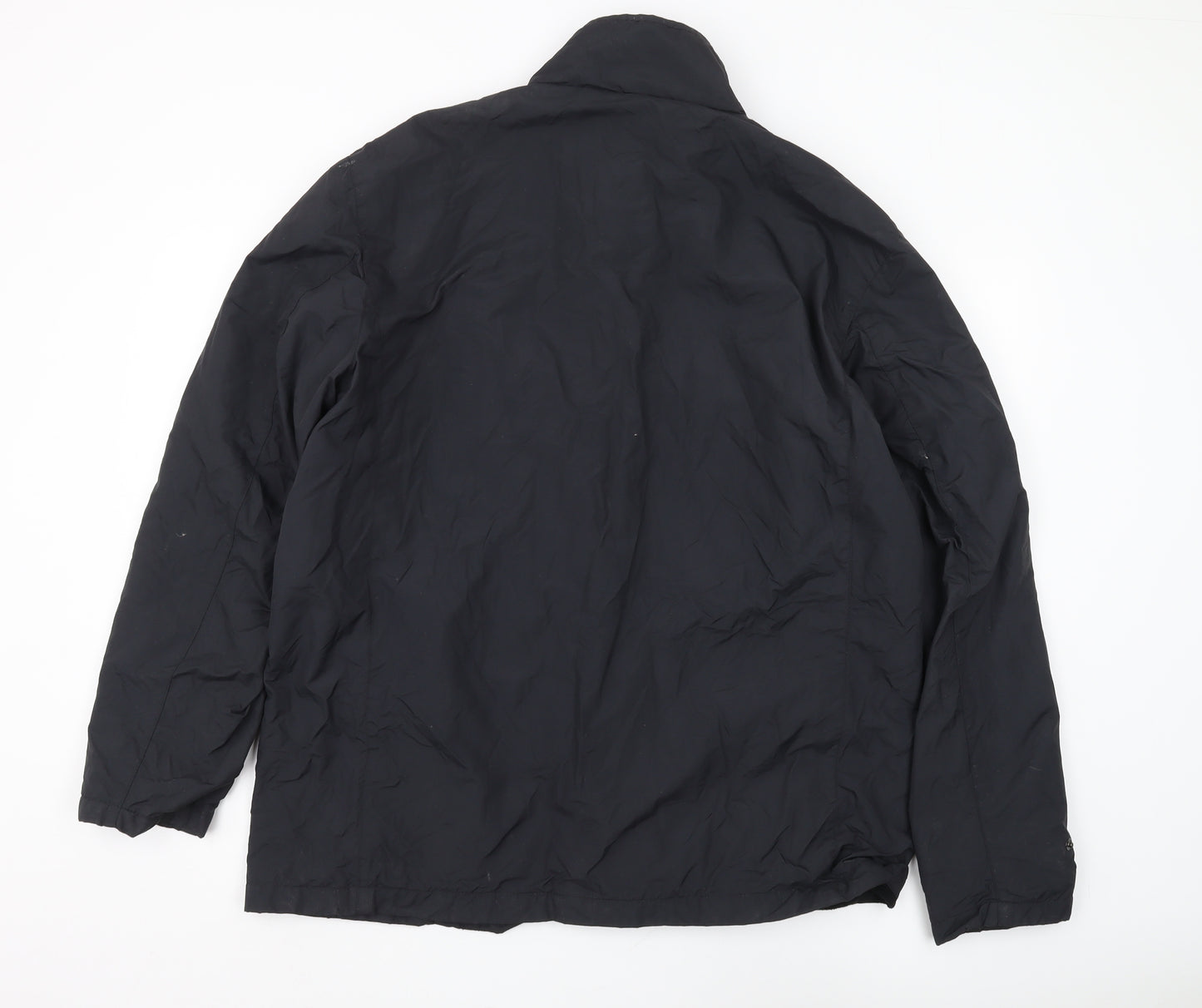 Nickelson Men's Black Military Jacket L Casual