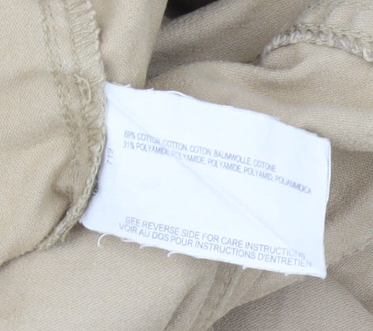 Esprit Women's Beige Cropped Trousers Size 16