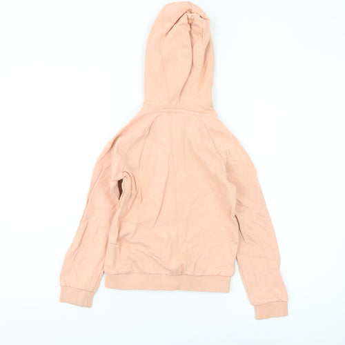 Guess Girls Beige Full Zip Hoodie, Size 6