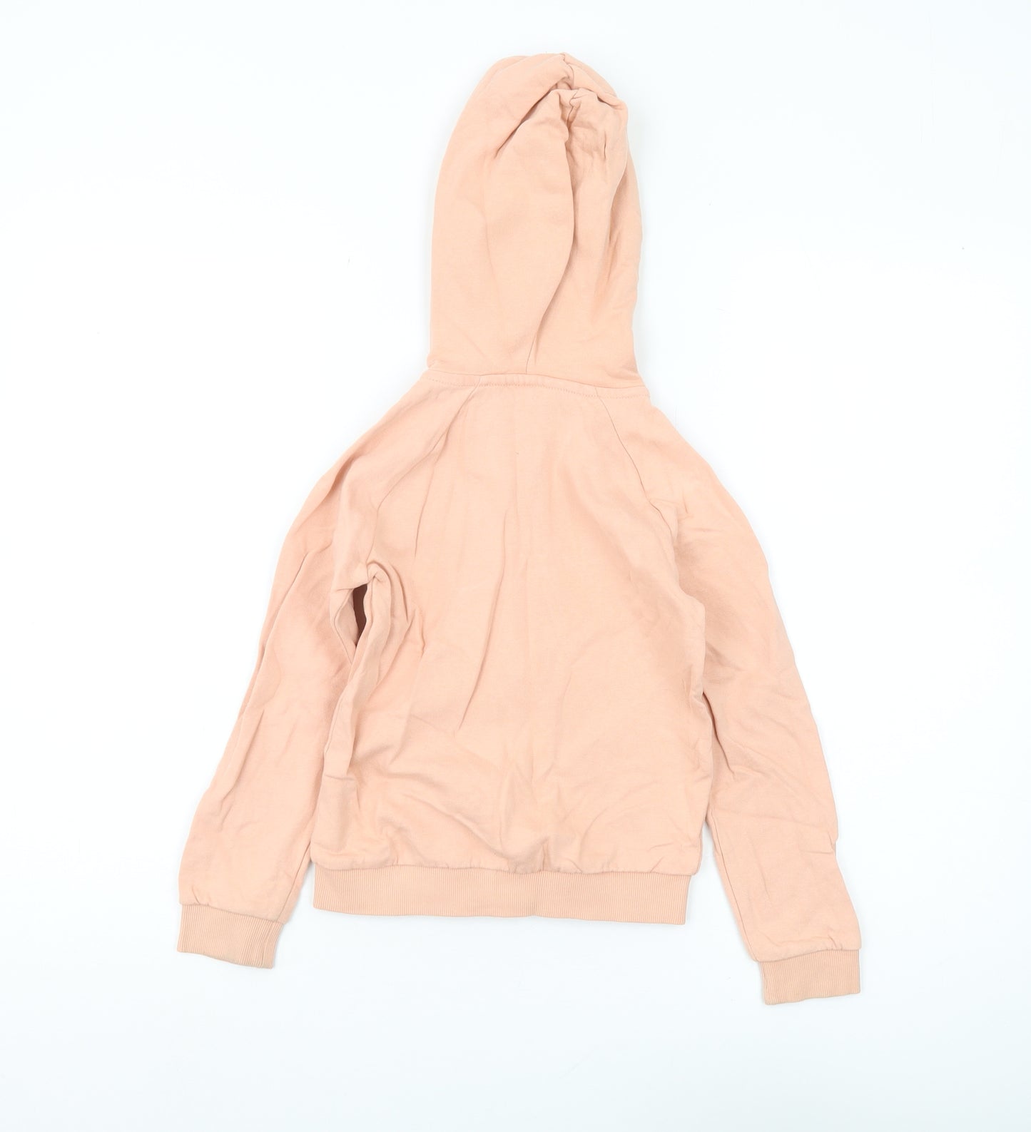 Guess Girls Beige Full Zip Hoodie, Size 6