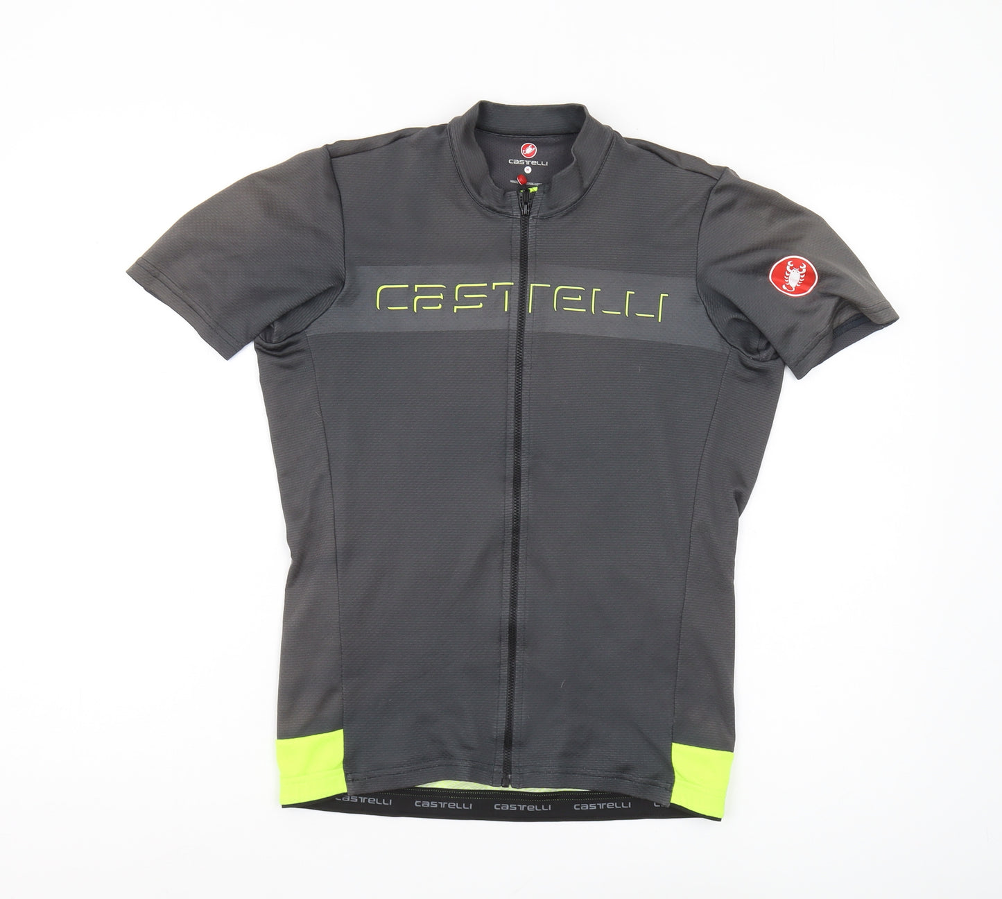 Castelli Men's Black Cycling Jersey M Athletic Fit
