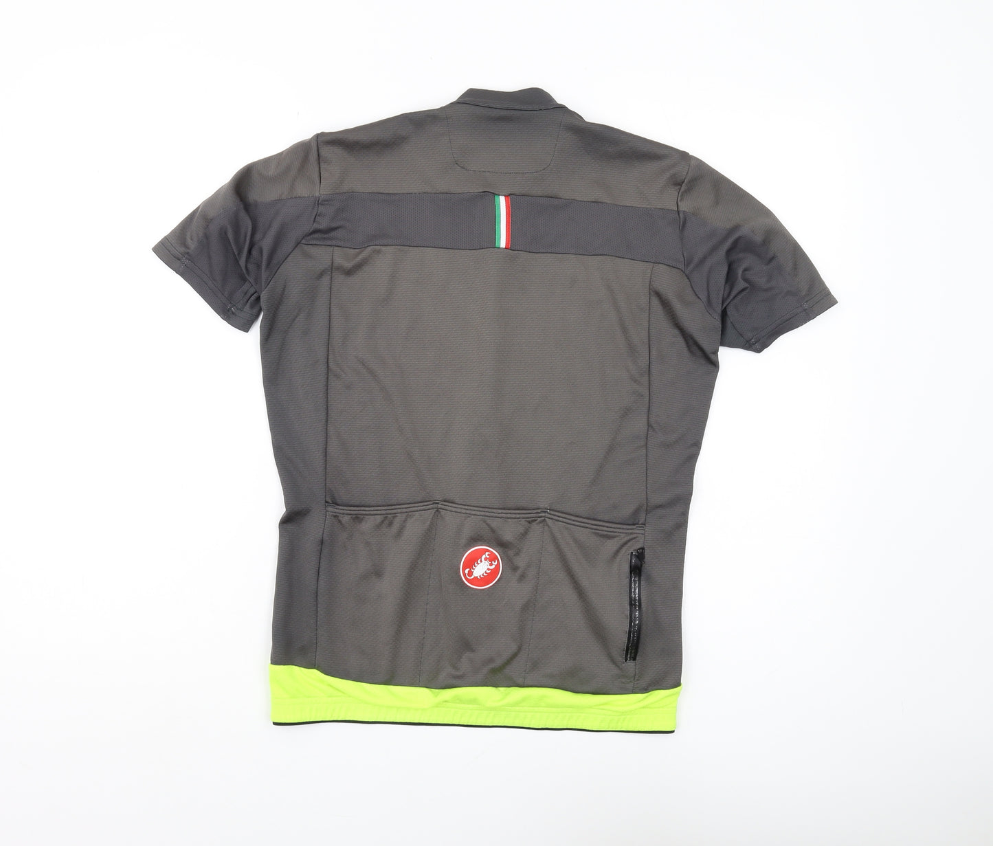 Castelli Men's Black Cycling Jersey M Athletic Fit