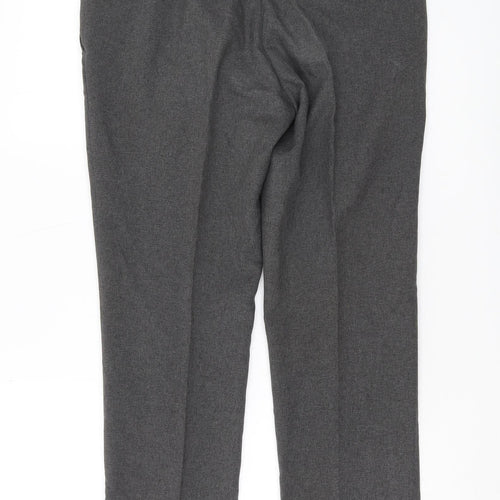 Next Men's Grey Regular Fit Trousers 32