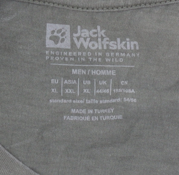 Jack Wolfskin Green Men's XL Graphic T-Shirt