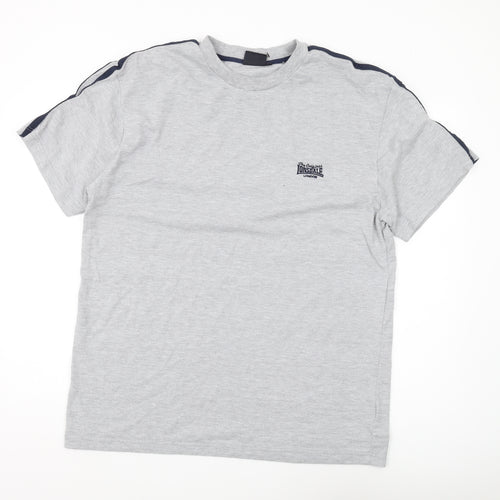 Lonsdale Men's Grey Crew Neck XL T-Shirt