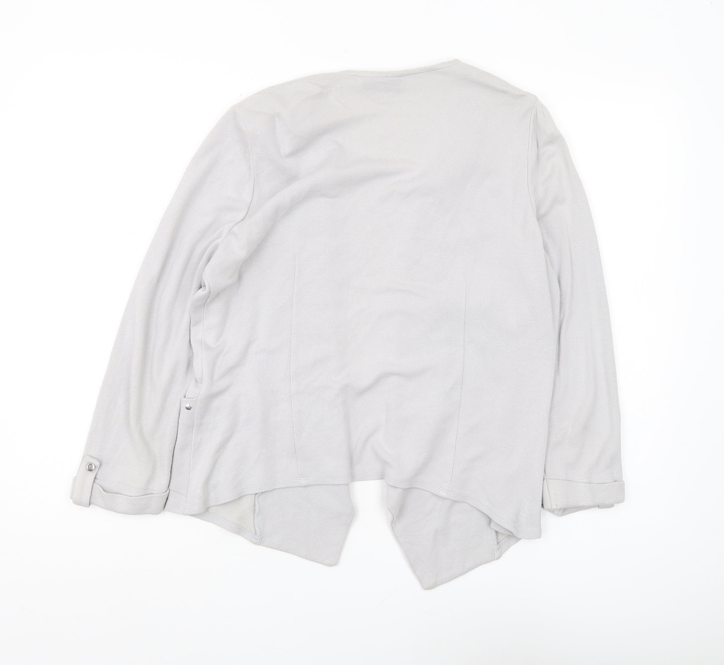 Wallis Women's Grey Knit Jacket Medium