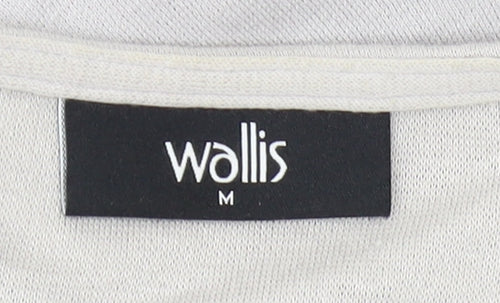 Wallis Women's Grey Knit Jacket Medium