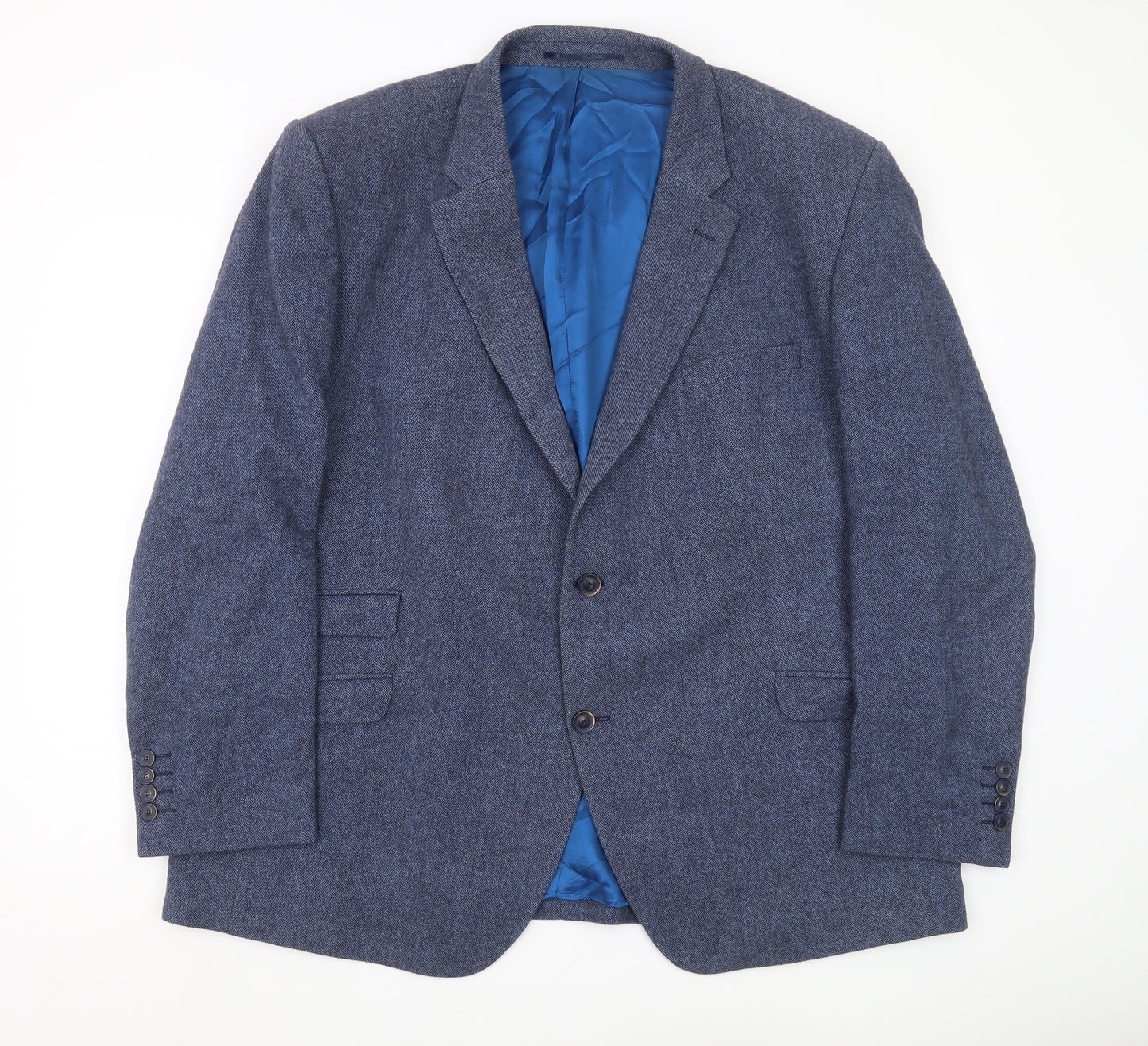 Jimmy Bee Men's Blue Blazer, Size 50S, Classic Jacket