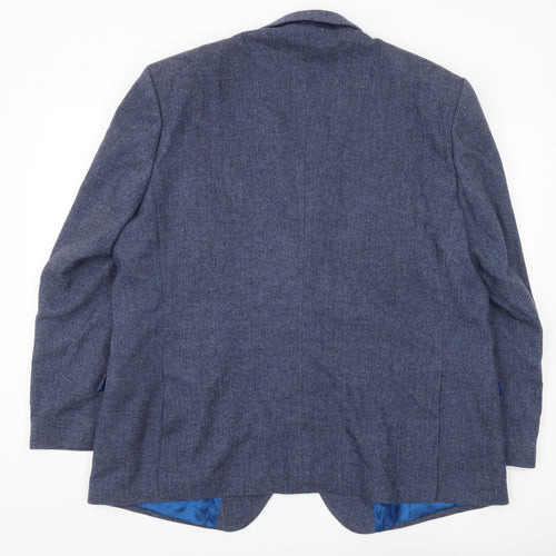 Jimmy Bee Men's Blue Blazer, Size 50S, Classic Jacket