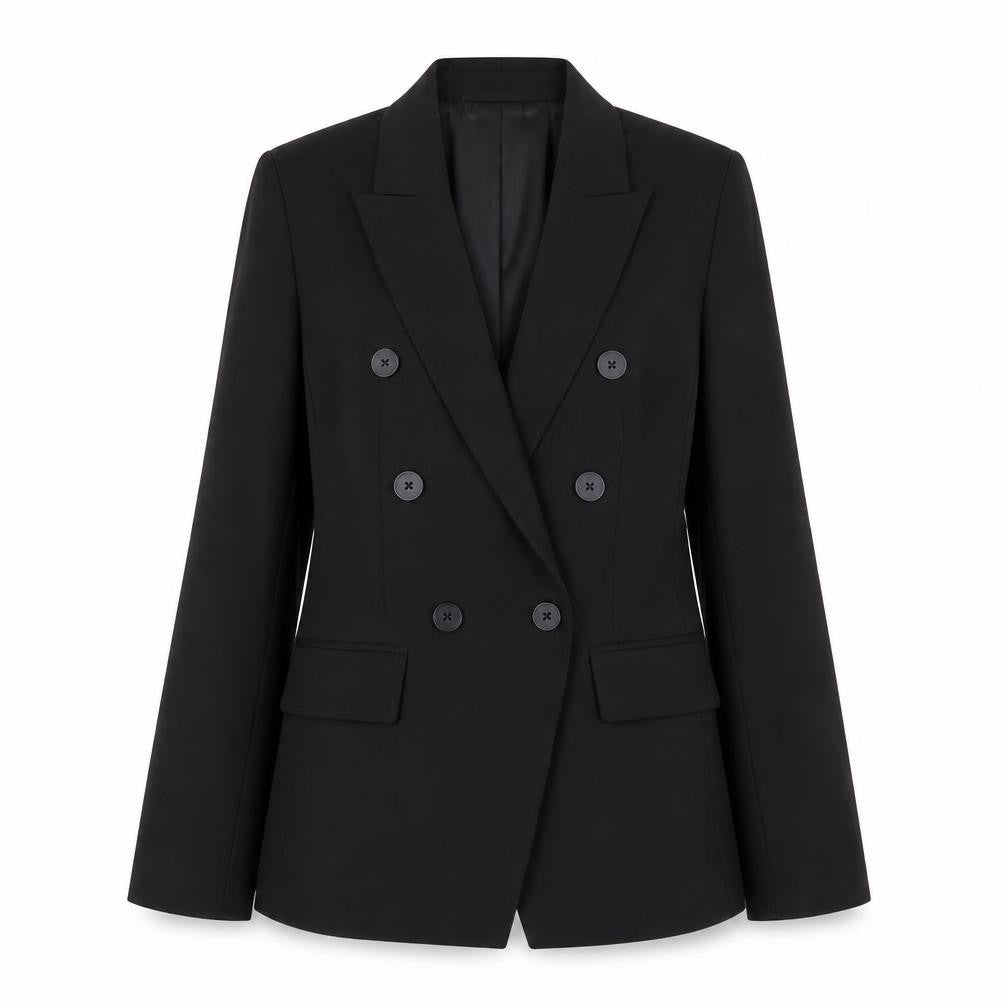 Front view of Marks & Spencer Women's Black Suit Jacket, size 8