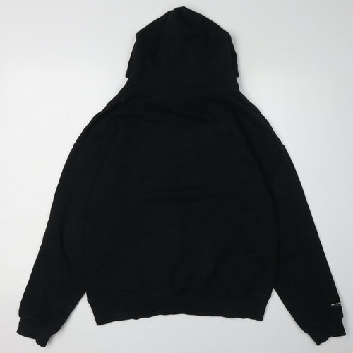 NAVY CO LTD Black Unisex Pullover Hoodie S