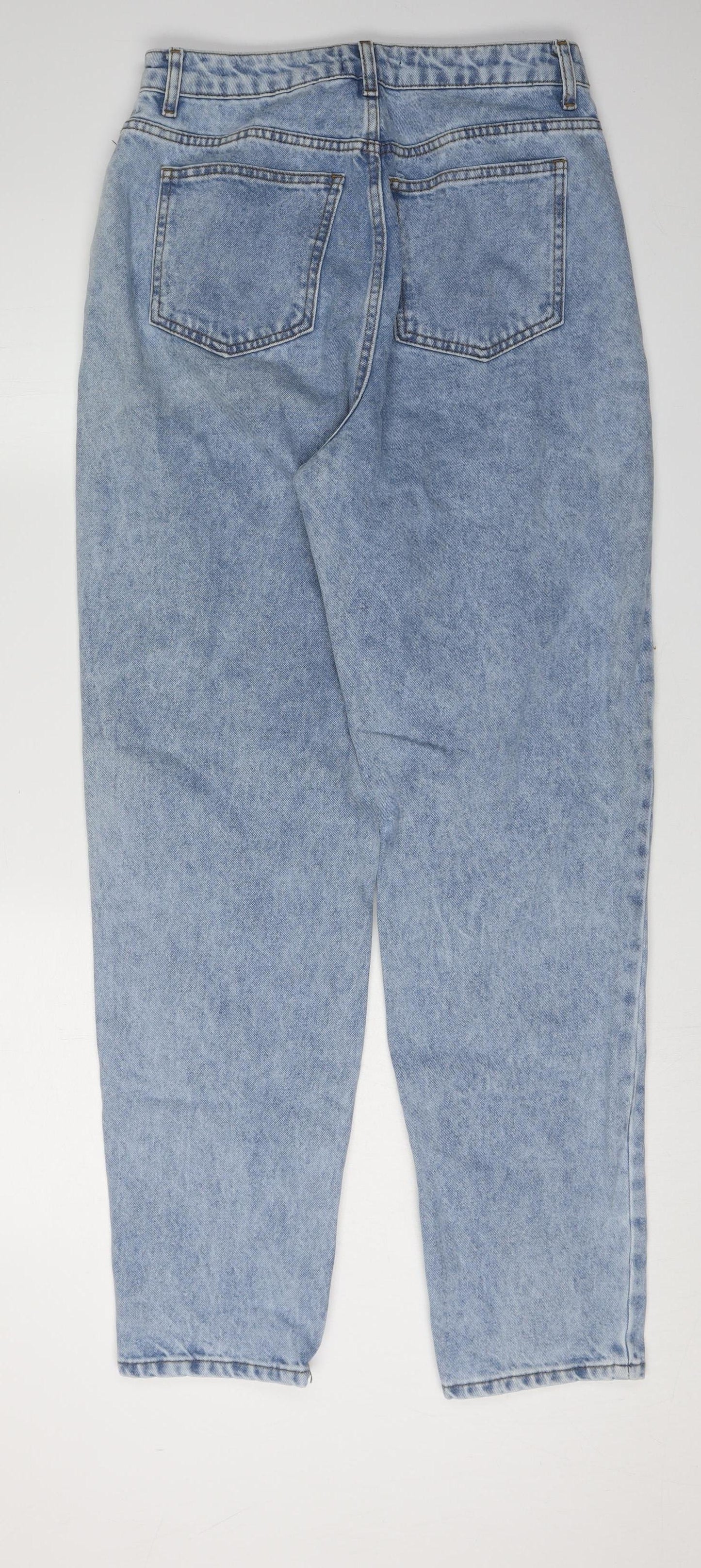 ASOS Design Women's Blue Mom Jeans, Size 10, High Rise