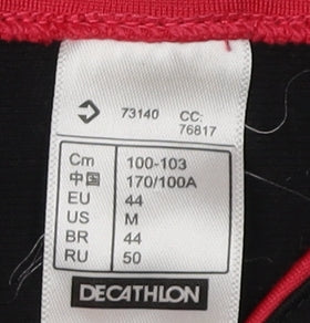 Decathlon Black Unisex Sweatshirt, Size 16, Active Henley