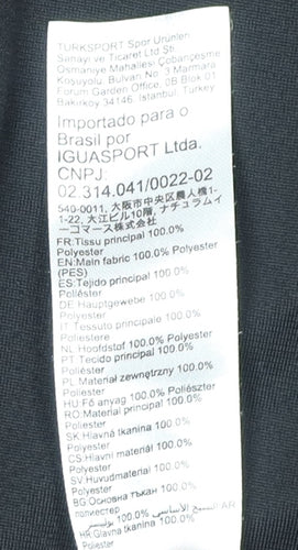 Decathlon Black Unisex Sweatshirt, Size 16, Active Henley