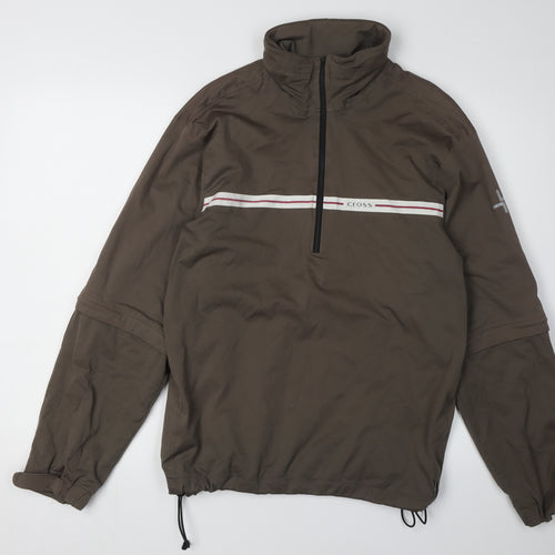 Cross Men's Brown M 3-in-1 Jacket Stand-Up