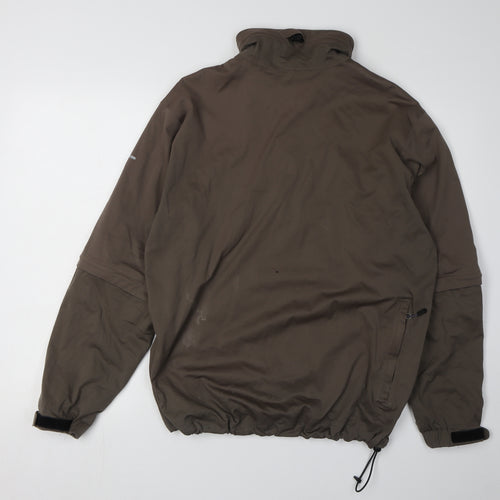 Cross Men's Brown M 3-in-1 Jacket Stand-Up