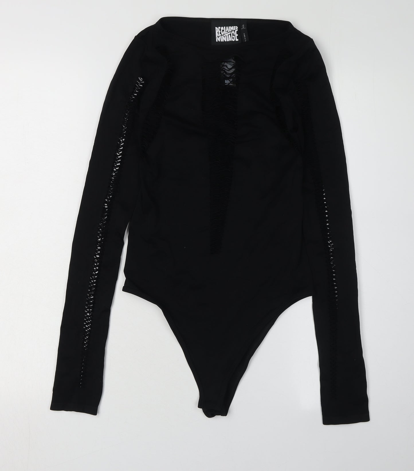 Reclaimed Vintage Women's Black Bodysuit XS