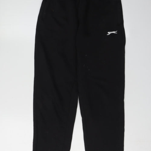 Slazenger Boys Black Jogger Trousers XS