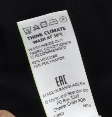 Marks and Spencer Women's Black Cardigan L