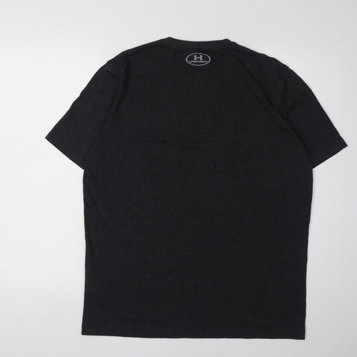 Under Armour Men's Black Sports T-Shirt, Size M