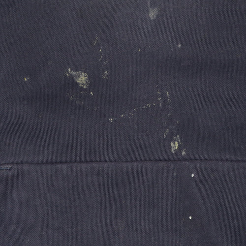 Puma Men's Blue Hoodie, Size S, Logo Accents