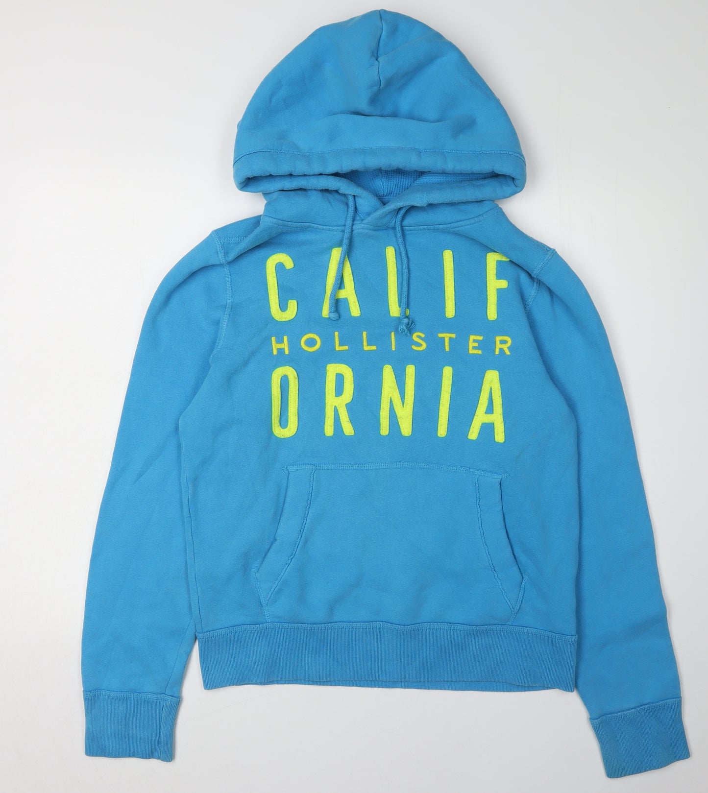Hollister Blue Medium Unisex Pullover Hoodie