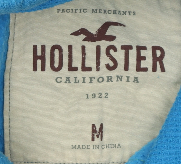 Hollister Blue Medium Unisex Pullover Hoodie