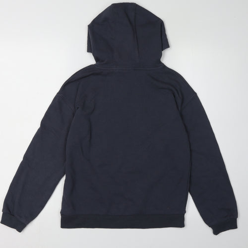 Pineapple Girls Black Hoodie 11-12 Years with Logo Design