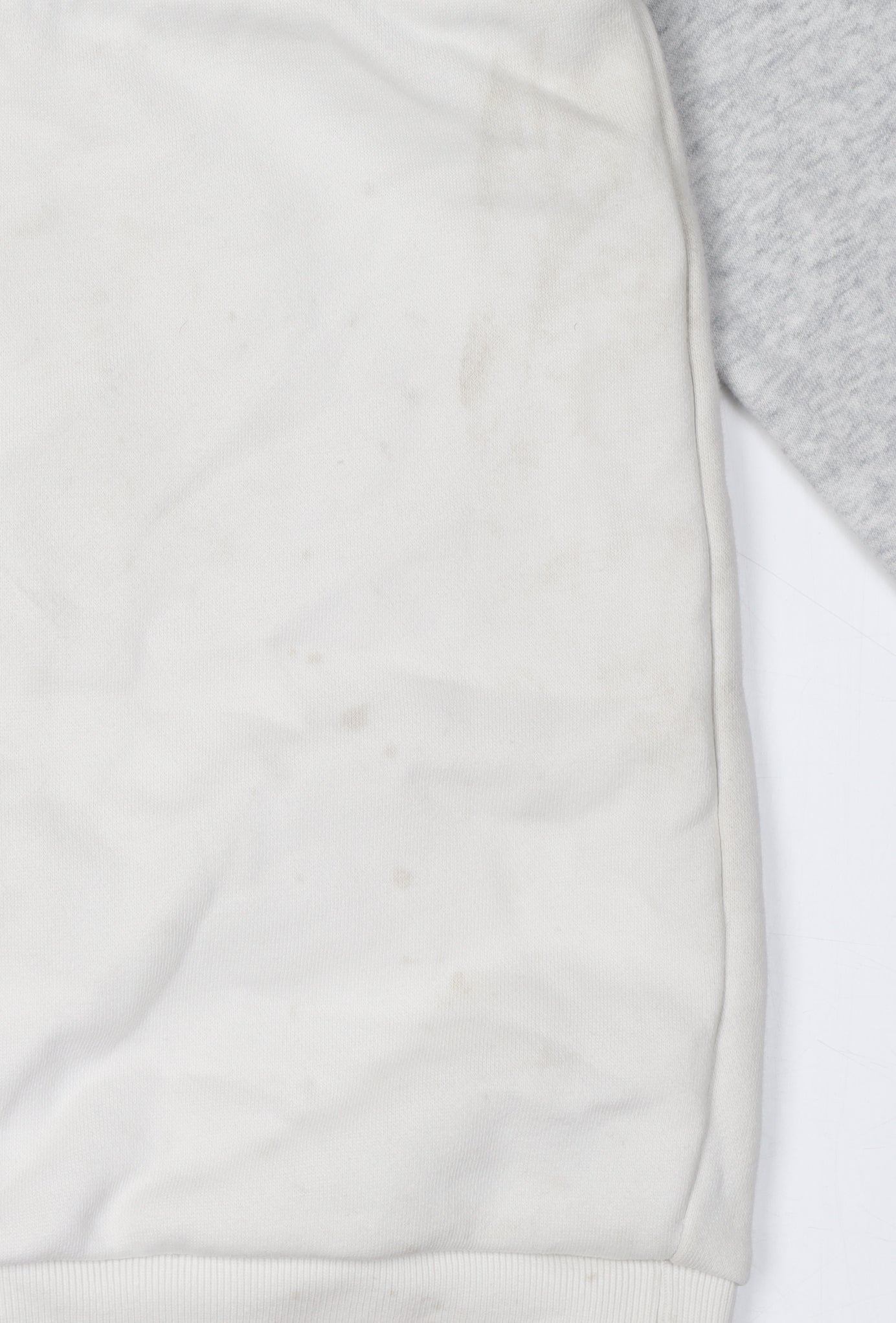 Adidas Men's Grey Graphic Print Pullover Sweatshirt L