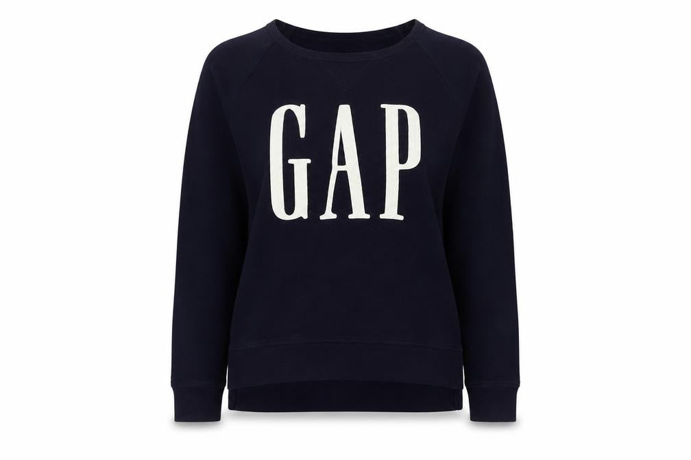 Gap Women's Black Pullover Sweatshirt S