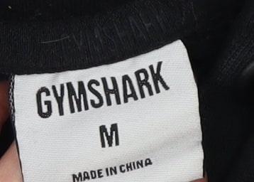 Gymshark Unisex Black Medium Pullover Hoodie