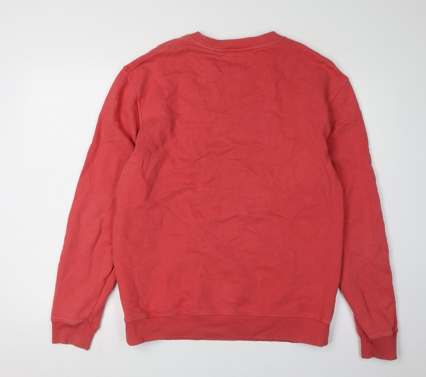 Jack Wills Men's Red Logo Sweatshirt, Size S