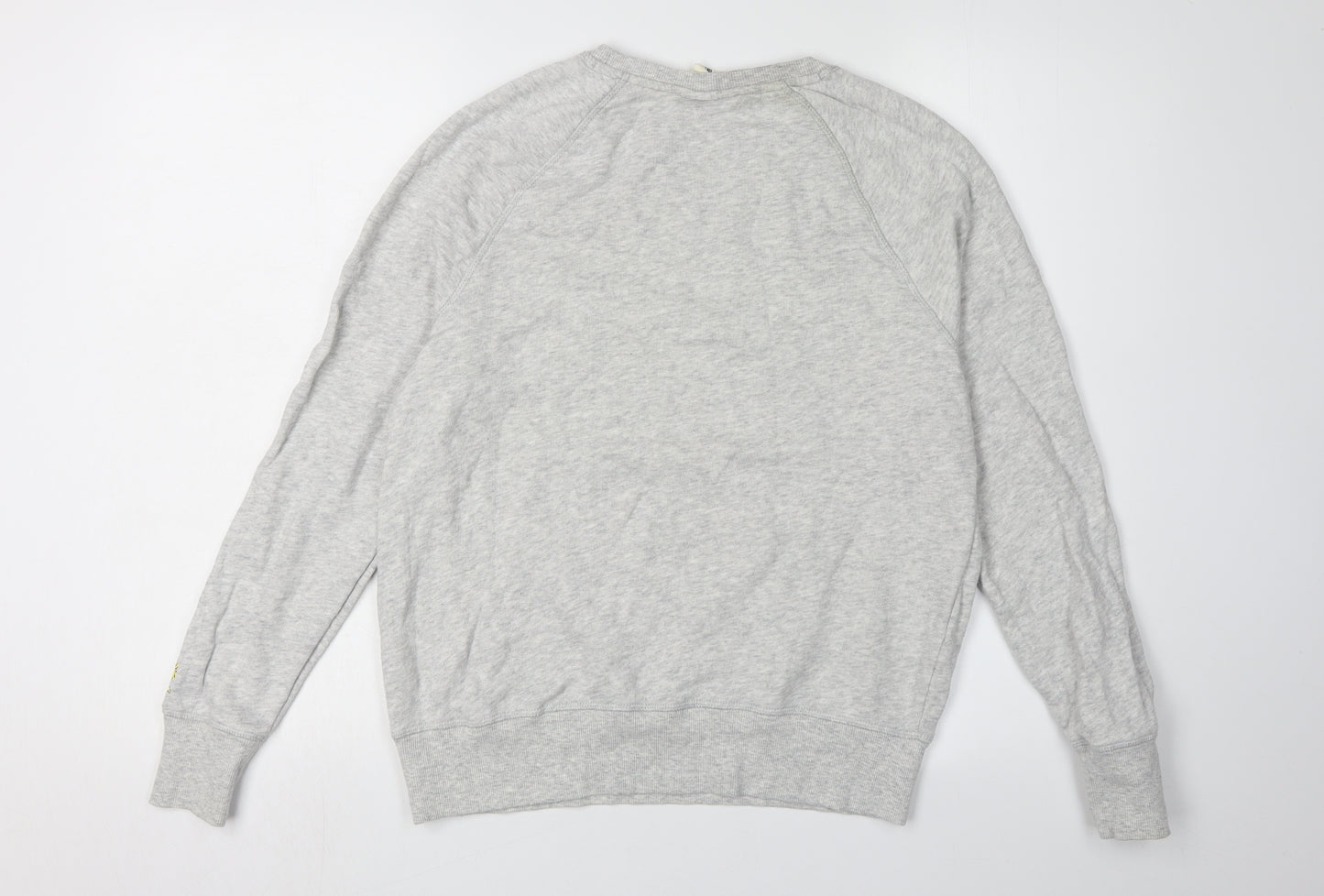 Unisex Grey Snoopy Sweatshirt, Size S, Peanuts Graphic