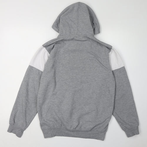 Nicce Men's Grey Pullover Hoodie - Medium, Stylish & Comfortable
