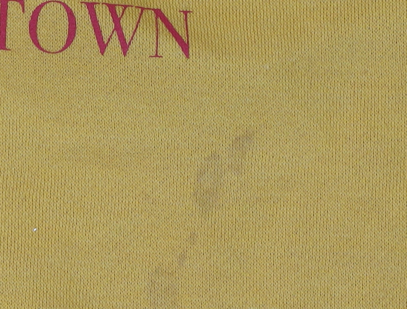 Pull&Bear Unisex Yellow Graphic Sweatshirt M