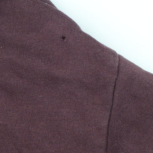 Threadbare Men's Red Full Zip Hoodie - M