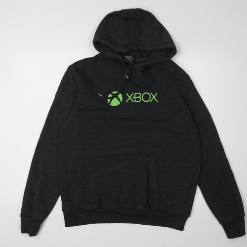 Xbox Men's Black Medium Pullover Hoodie - Logo Design