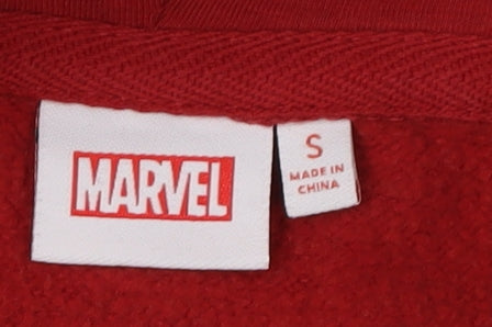 Marvel Men's Red Graphic Pullover Hoodie S