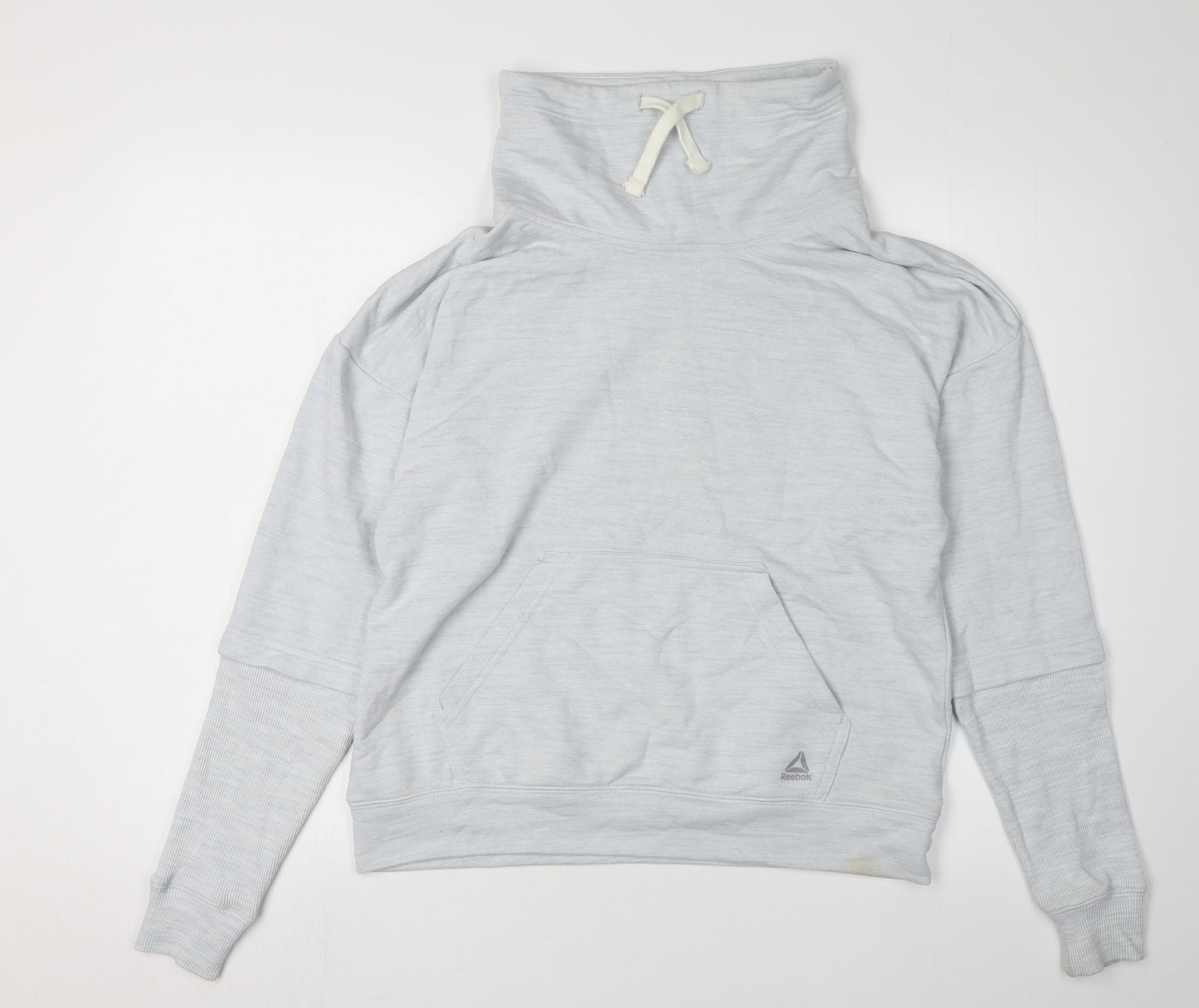 Reebok Women's Grey Pullover Hoodie Size 8