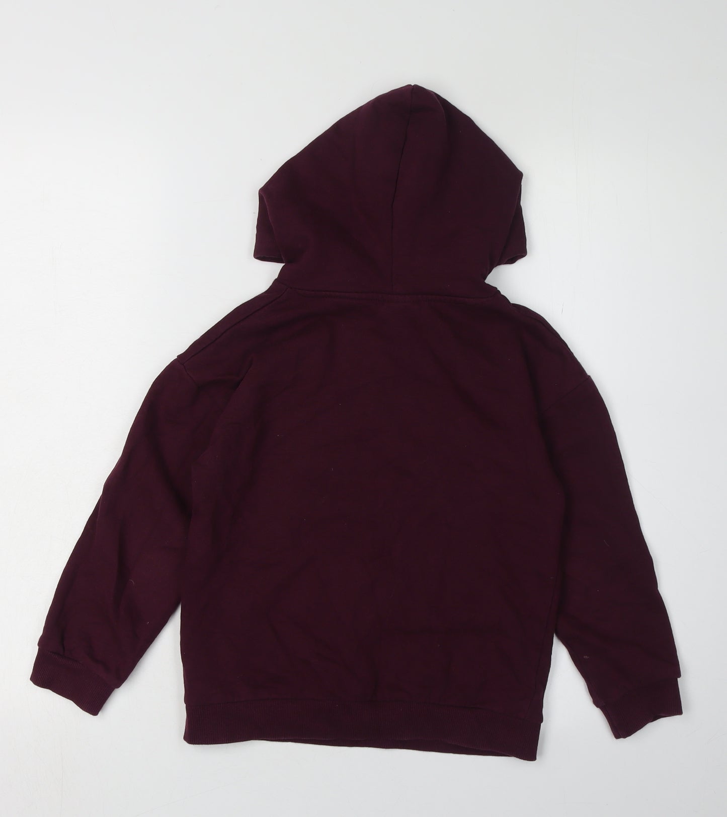 Harry Potter Girls Red Hoodie 8-9 Years Cartoon Wizard Graphic
