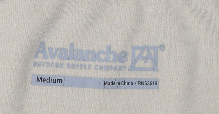 Avalanche Women's Beige Full Zip Hoodie - Size M