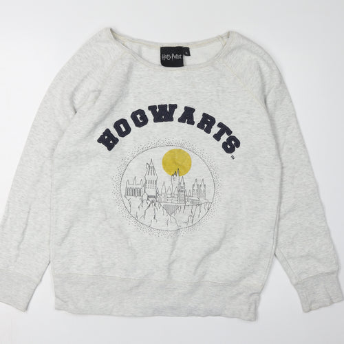 Harry Potter Unisex Grey XL Logo Sweatshirt Pullover