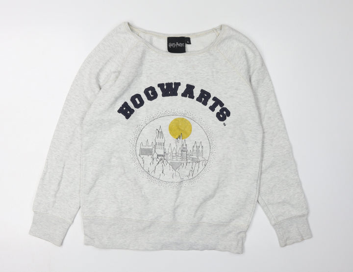 Harry Potter Unisex Grey XL Logo Sweatshirt Pullover