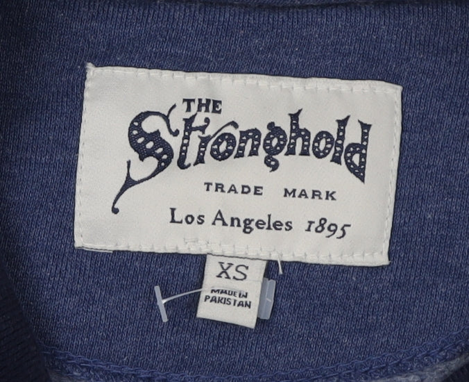 The Stronghold Blue XS Pullover Men's Sweatshirt