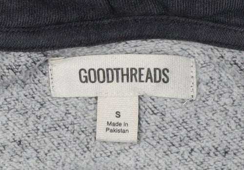 Goodthreads Men's Black Full Zip Hoodie Size S
