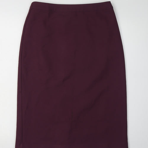 Damart Women's Purple Pencil Skirt Size 12