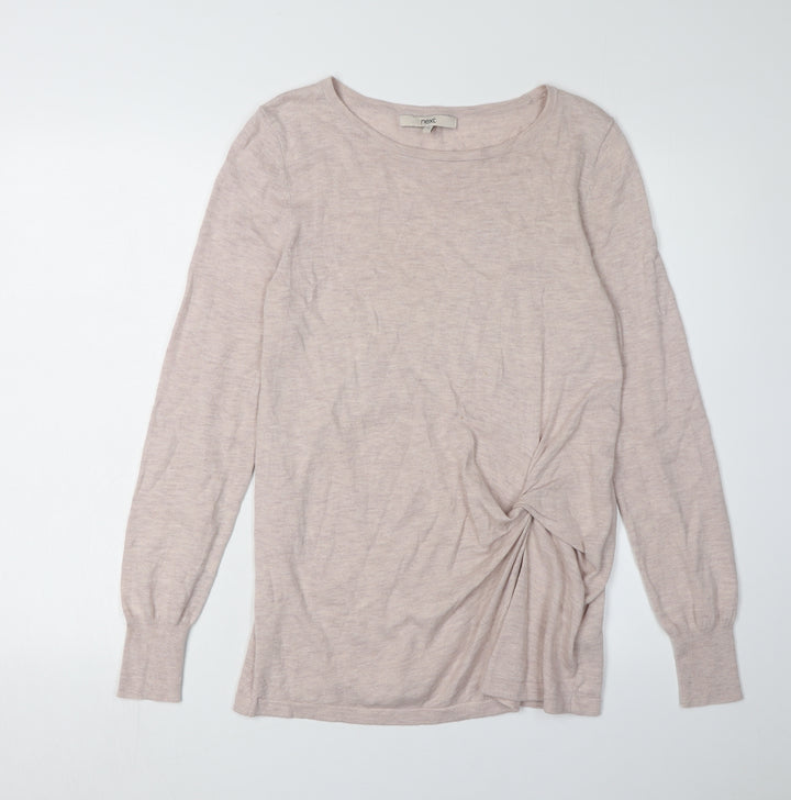 Next Women's Beige Size 10 Pullover Jumper