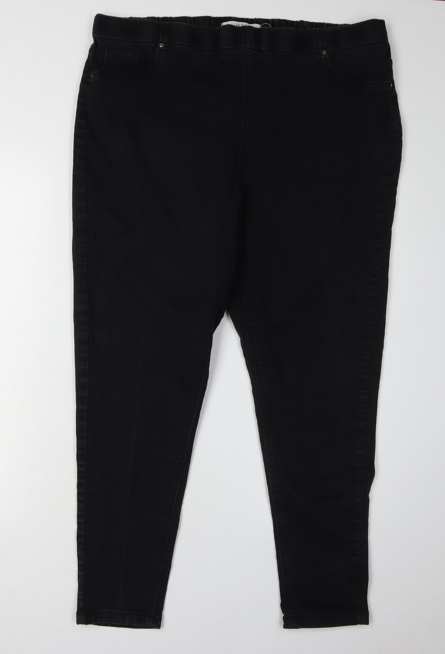 Yours Women's Black Skinny Jeans Size 22